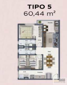 Apartamento em Praia Grande, no bairro BoqueirÃ£o